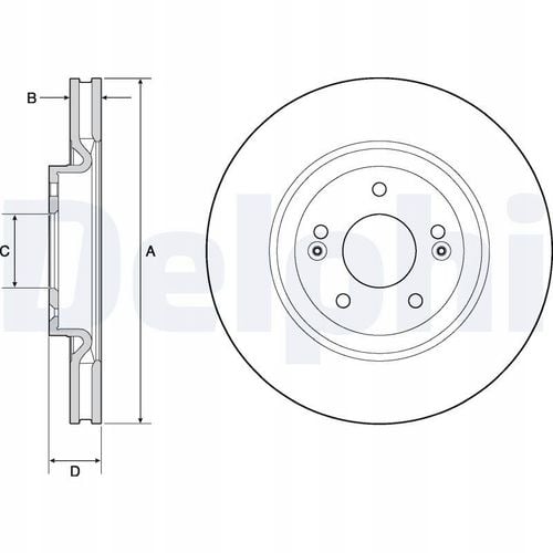 TARCZA HAM PRZOD 320X28 V na Arena.pl