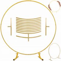 DUŻY stelaż KOŁO STOJAK na balony do GIRLANDY balonów dekoracja ślub TŁO