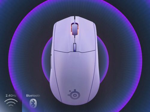 Myszka SteelSeries Rival 3 Wireless Gen 2 Lavender na Arena.pl