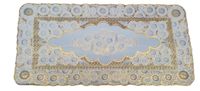bieżnik obrus koronkowy pvc 60 x 120 cm złoty