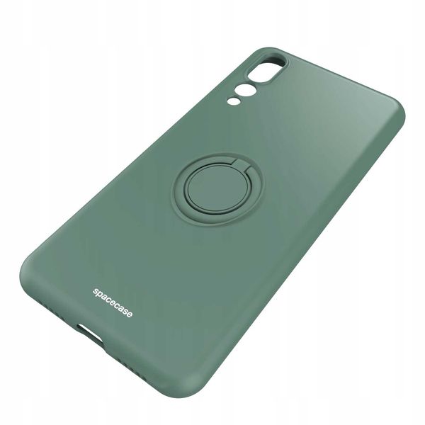 Spacecase Silicone Ring Huawei P20 Pro Dark Green zdjęcie 4