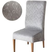 POKROWIEC NA KRZESŁO WYDŁUŻONY WELUR ELASTYCZNY