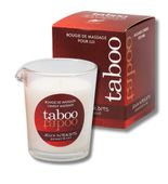 Męska świeca do masażu Taboo