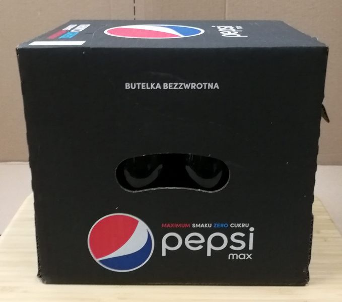 Pepsi MAX 250ml butelka - karton zdjęcie 1