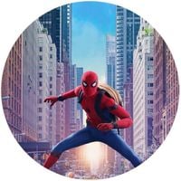 Opłatek na tort Spider Man Człowiek Pająk Postać Bohater Avengers