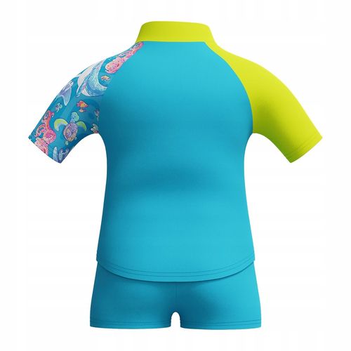 Strój kąpielowy dwuczęściowy dla chłopców Speedo Digital Rash Top Set 2lata na Arena.pl