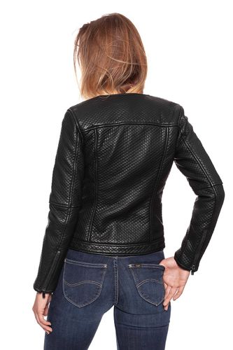 TOM TAILOR STRUCTURED JACKET LEATHER LOOK 3722014.00.75 COL. 2999 S na Arena.pl