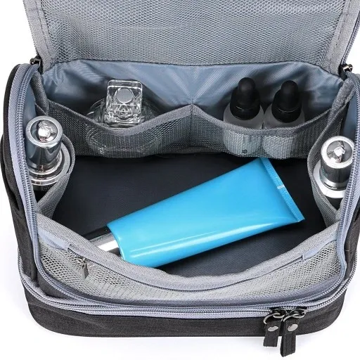 POJEMNA KOSMETYCZKA KUFEREK MĘSKA PODRÓŻNA HACZYK zdjęcie 12