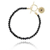 Bransoletka Na Rękę Stal Chirurgiczna Pozłacana 14K Złotem Bst1456