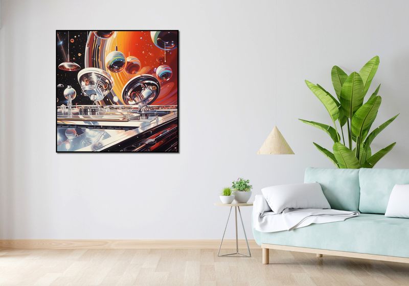 Plakat 100x100cm Orkiestra Sfer zdjęcie 4