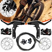 160 MM ZESTAW MTB ROWEROWYCH HAMULCÓW TARCZOWYCH