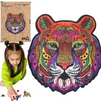 puzzle edukacyjne drewniane eco majestatyczny tygrys a3 puza3-02968