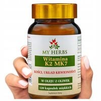Witamina K2 MK7 w oleju z oliwek 120 kaps.
