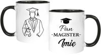 KUBEK PREMIUM Z NADRUKIEM PREZENT PAN MAGISTER IMIĘ ORYGINALNY UPOMINEK