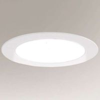 Wpust LAMPA sufitowa TOTTORI IL 8580 Shilo podtynkowa OPRAWA łazienkowa LED 10W 4000K do zabudowy IP44 biała