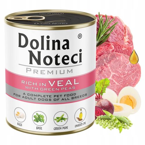 DOLINA NOTECI Premium Karma mokra dla psa MIX Smaków zestaw 10 x 800g na Arena.pl