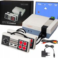 2X GRA TELEWIZYJNA RETRO KONSOLA 8-BIT 620 GIER 2 PADY PLUG AND PLAY