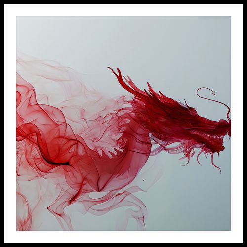 Plakat 80x80cm Smoczy Wzlot na Arena.pl