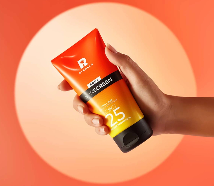 Byrokko Body Sunscreen SPF25 Krem Chroniący Przed Słońcem zdjęcie 7