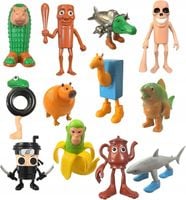 FIGUREK BRAINROT TUNG TUNG TUNG TRALALERO TRALALA ZABAWKI ZESTAW 12 SZTUK