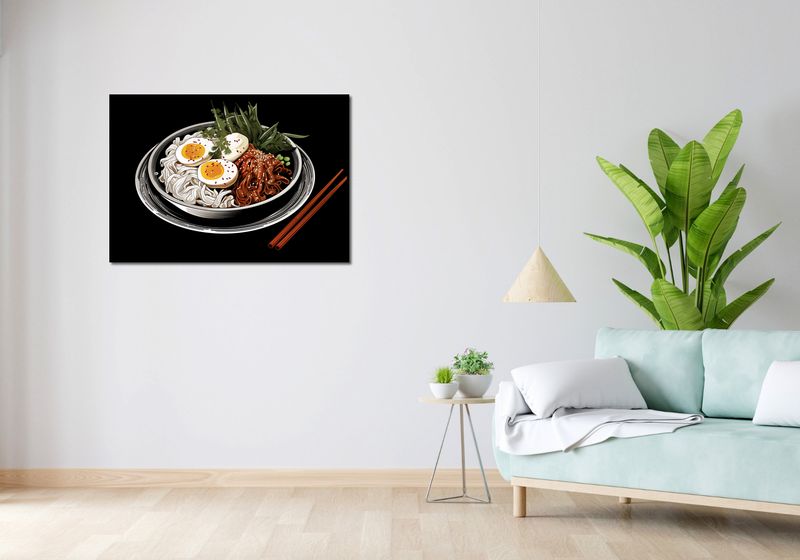 Plakat 100x70cm Ramen w Sztuce zdjęcie 4