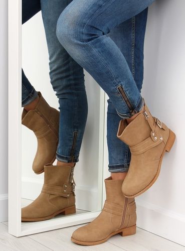 Zgrabne botki worker B520 Khaki - 38 na Arena.pl