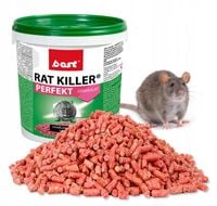 SILNA TRUTKA NA SZCZURY MYSZY GRANULAT BEST 1KG