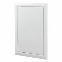 DRZWICZKI REWIZYJNE 30X50cm 300X500mm PLASTIKOWE ABS BIAŁE VENTS