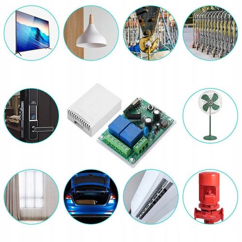 Moduł Odbiornika Przekaźnika z 5 Nadajnikami, 433Mhz Bezprzewodowy na Arena.pl