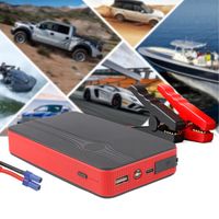 POWER BANK JUMP STARTER 30000MAH ROZRUCH BOOSTER LATARKA Z USB I KLEMY