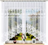Firana żakardowa DEMETRIA 400x160cm (gotowa) z łukiem