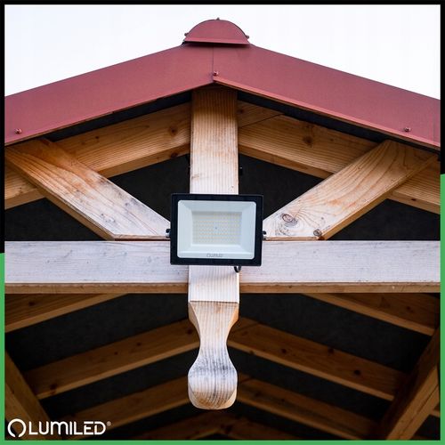 Halogen Naświetlacz Lampa LED 100W 11000 lm IP65 SUPER MOCNY 6000K na Arena.pl