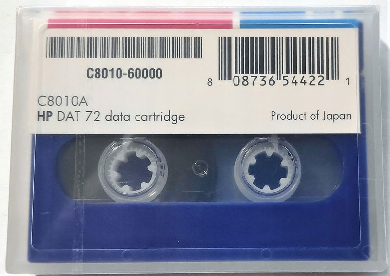 Taśma Hp C8010a Dat 72 36/72 Gb Data Catridge zdjęcie 3