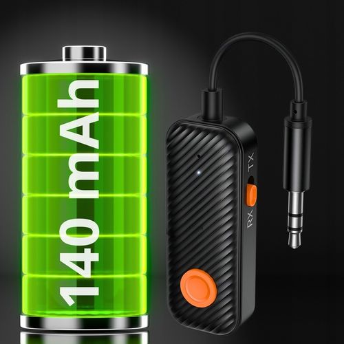 TRANSMITER ODBIORNIK NADAJNIK 2W1 BLUETOOTH 5.4 RX TX AUDIO AUX JACK na Arena.pl