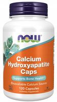 NOW Foods Calcium Hydroxyapatite Hydroksyapatyt Wapnia WAPŃ FOSFOR 120kaps