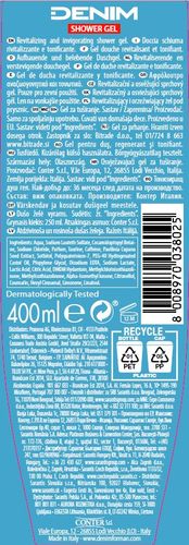 Denim Żel Pod Prysznic 400 Ml Orginal na Arena.pl