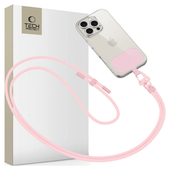 tech-protect c5s rope crossbody strap baby pink