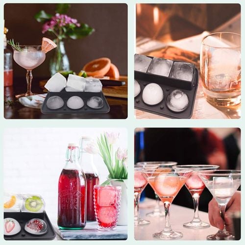 Foremki Formy silikonowe do kostek lodu 2szt na Arena.pl