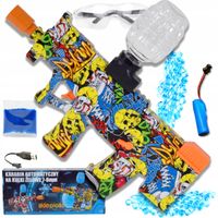 PISTOLET NA KULKI ŻELOWE WODNE AUTOMATYCZNY KARABIN DUŻY ZESTAW AKUMULATOR