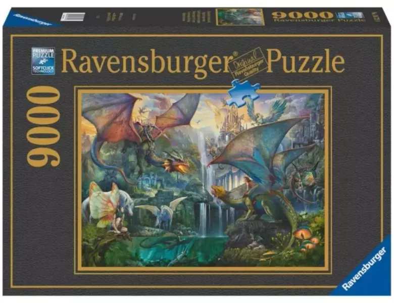 Puzzle 9000 elementów. Smok zdjęcie 1