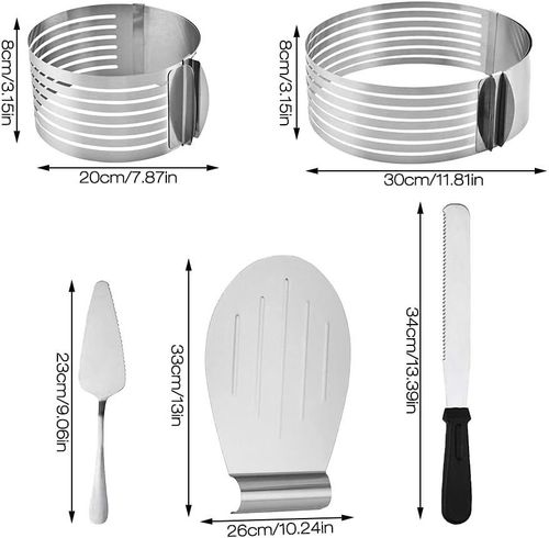 Forma Obręcz do cięcia biszkoptu Zestaw do ciasta na Arena.pl