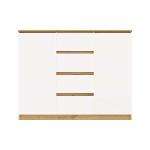Komoda Malwa 2D4S 120 DĄB ARTISAN BIEL na Arena.pl