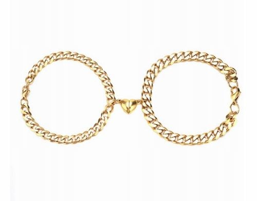 Bransoletka Dla Przyjaciół Par X2 Złota Pancerka na Arena.pl