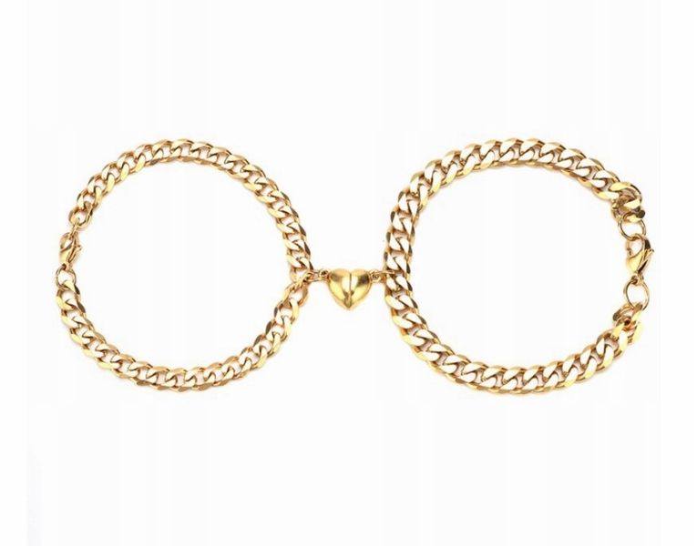 Bransoletka Dla Przyjaciół Par X2 Złota Pancerka zdjęcie 8