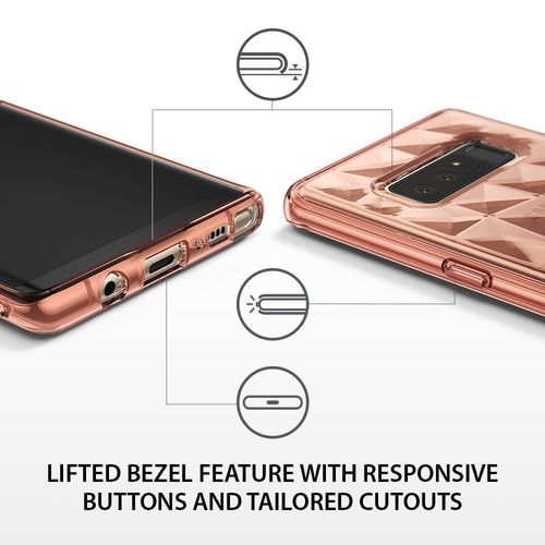 ETUI RINGKE PRISM AIR GALAXY NOTE 8 + 2X FOLIA 3D na Arena.pl