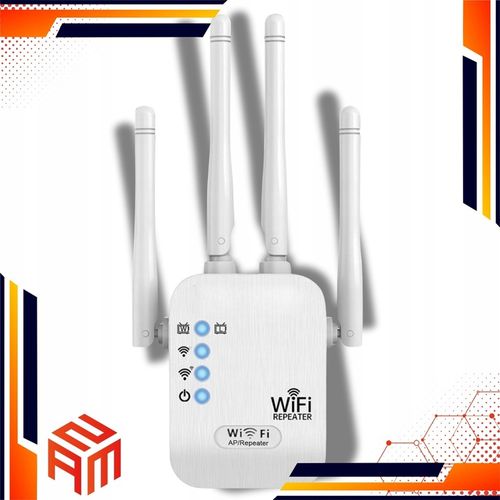 Domowy Wzmacniacz Sygnału WiFi Punkt Dostępu 300Mbps Szybki Bez Aplikacji na Arena.pl