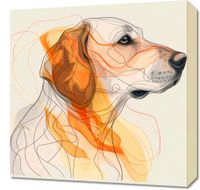 Obraz 50x50cm Kontur Profilowego