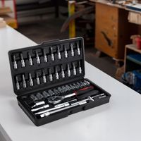 ZESTAW KLUCZY NASADOWYCH bity narzędzia imbusy TORX nasadki grzechotka