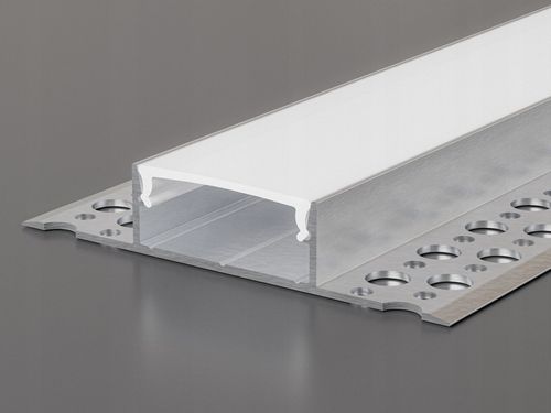 Profil LED Aluminiowy Do Płyt GK Gipsowych Wpuszczany Regips 2m na Arena.pl