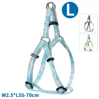 Szelki dla psa Kamuflaż Wzór Wojskowy - Rozmiar L (55-70 cm)